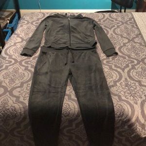 Velour Track Suit